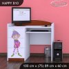 Psací stůl Happy B10 - zamilovaný skřítek (Barva bílá)