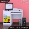 Psací stůl Happy B10 - žluté auto (Barva bílá)