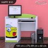 Psací stůl Happy B10 - žluté auto (Barva bílá)