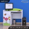 Psací stůl Happy B11 - včelka (Barva bílá)