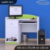Psací stůl Happy B11 - formule (Barva bílá)