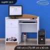 Psací stůl Happy B11 - formule (Barva bílá)