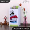 Komoda Happy K01 - velká loď (Barva bílá)