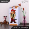Komoda Happy K01 - pirát (Barva bílá)