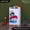 Komoda Happy K02 -  velká loď (Barva bílá)