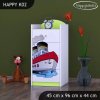 Komoda Happy K02 -  velká loď (Barva bílá)