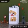 Komoda Happy K02 - pejsek (Barva bílá)