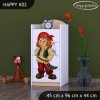 Komoda Happy K02 - pirát (Barva bílá)