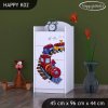 Komoda Happy K02 - vláček (Barva bílá)