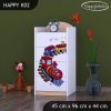 Komoda Happy K02 - vláček (Barva bílá)