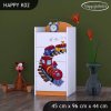 Komoda Happy K02 - vláček (Barva bílá)