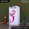 Komoda Happy K02 - mořská víla (Barva bílá)