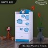 Komoda Happy K02 - letadlo (Barva bílá)