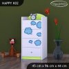 Komoda Happy K02 - letadlo (Barva bílá)