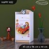 Komoda Happy K02 - zpívající auto (Barva bílá)