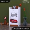 Komoda Happy K02 - závod (Barva bílá)