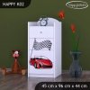 Komoda Happy K02 - závod (Barva bílá)