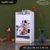 Komoda Happy K02 - formule (Barva bílá)