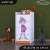 Komoda Happy K02 - zamilovaný skřítek (Barva bílá)