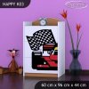 Komoda Happy K03 - ferrari (Barva bílá)
