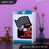 Komoda Happy K03 - ferrari (Barva bílá)