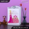 Komoda Happy K03 - princezna se zámkem (Barva bílá)