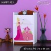 Komoda Happy K03 - princezna se zámkem (Barva bílá)