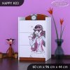 Komoda Happy K03 - monster toralei (Barva bílá)