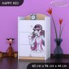 Komoda Happy K03 - monster toralei (Barva bílá)