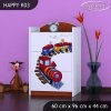 Komoda Happy K03 -vláček (Barva bílá)