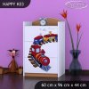 Komoda Happy K03 -vláček (Barva bílá)