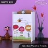 Komoda Happy K03 - včelka (Barva bílá)