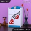 Komoda Happy K03 - závod F1 (Barva bílá)