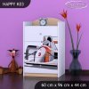 Komoda Happy K03 - formule (Barva bílá)