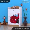 Komoda Happy K04 - pohádkové auto (Barva bílá)