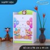 Komoda Happy K04 - medvídci s balónky (Barva bílá)