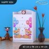 Komoda Happy K04 - medvídci s balónky (Barva bílá)