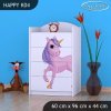 Komoda Happy K04 - jednorožec (Barva bílá)