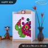 Komoda Happy K04 - barevný želvík (Barva bílá)