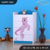 Komoda Happy K04 -  princezna a jednorožec (Barva bílá)
