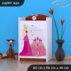 Komoda Happy K04 -  princezna se zámkem (Barva bílá)