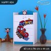 Komoda Happy K04 - vláček (Barva bílá)