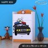 Komoda Happy K04 - policie (Barva bílá)