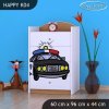 Komoda Happy K04 - policie (Barva bílá)