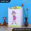 Komoda Happy K04 - zamilovaný skřítek (Barva bílá)