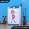 Komoda Happy K04 - zamilovaný skřítek (Barva bílá)