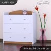 Komoda Happy K05 - bez motivu (Barva bílá)