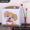 Komoda Happy K05 - pejsek (Barva bílá)