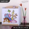 Komoda Happy K05 - safari (Barva bílá)