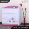 Komoda Happy K05 - slimák (Barva bílá)